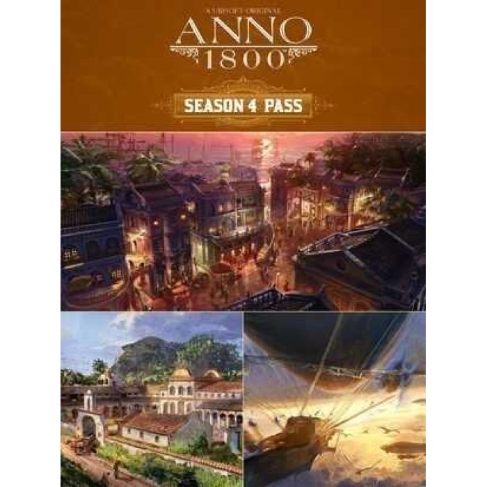 Anno 1800 Season 4 Pass DLC (PC) Uplay Ключ + Бонус