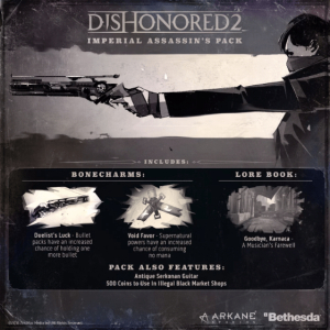 Dishonored 2 - Imperial Assassin's DLC Steam CD Key ROW