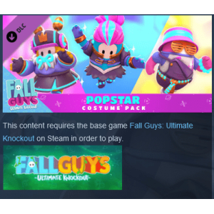 Fall Guys - Popstar Pack DLC ✅ Steam Ключ GLOBAL