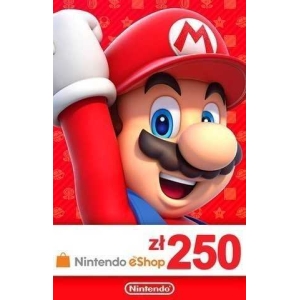 Nintendo eShop Store Poland: Карта оплаты 250zl