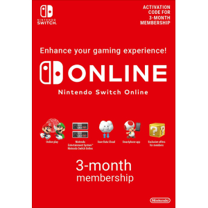 Nintendo Switch Online Подписка 3 МЕС (EU) -%