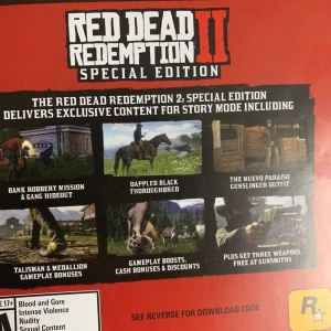 Red Dead Redemption 2 Special Edition Rockstar Digital