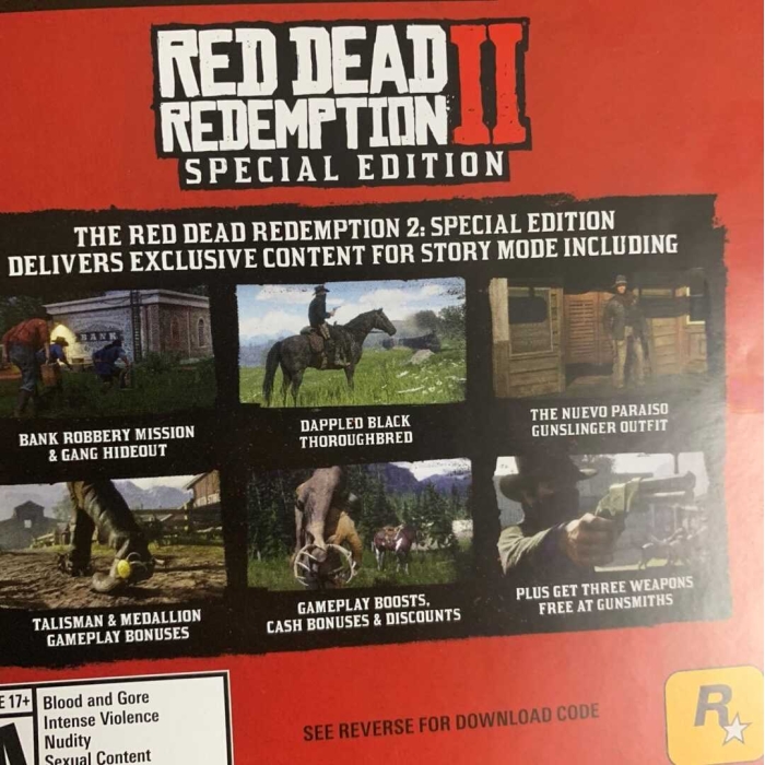 Red Dead Redemption 2 Special Edition Rockstar Digital