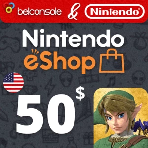 Nintendo eShop 50 $ [ Официальная Карта ] США (US)