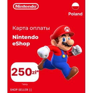 ✅ КОД Nintendo eShop - 250zl PLN Польша