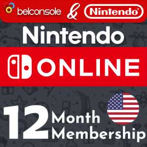 Nintendo Switch Online Подписка 12 месяца США/Америка