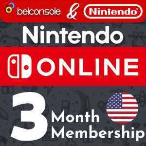 Nintendo Switch Online Подписка 3 месяца США/Америка