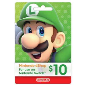 Nintendo eshop 10$ USA - без комиссии