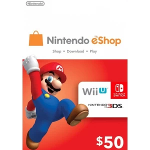 Nintendo eshop 50$ USA - без комиссии