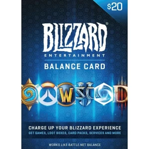 BattleNet Gift Card Blizzard 20 $ - USD (Моментально)