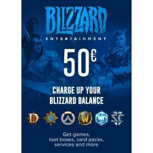 Blizzard Gift Card 50 EUR (Battle.net) EU