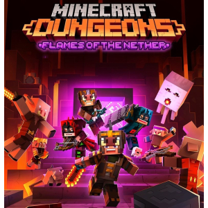 ⚠️Minecraft Dungeons ✔️ Flames of the Nether DLC Key