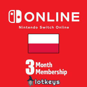 Nintendo Switch Online 3 месяцев (Польша)