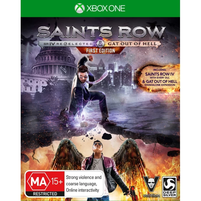 Saints Row IV Re-Elected & Gat out of Hell XBOX Ключ