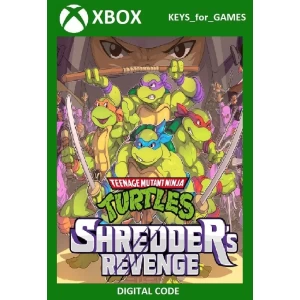 ✅ Teenage Mutant Ninja Turtles Shredder's Revenge XBOX