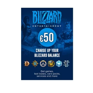 ✅ 50 EUR Blizzard Gift Card [EU] (Official 🔑 KEY)